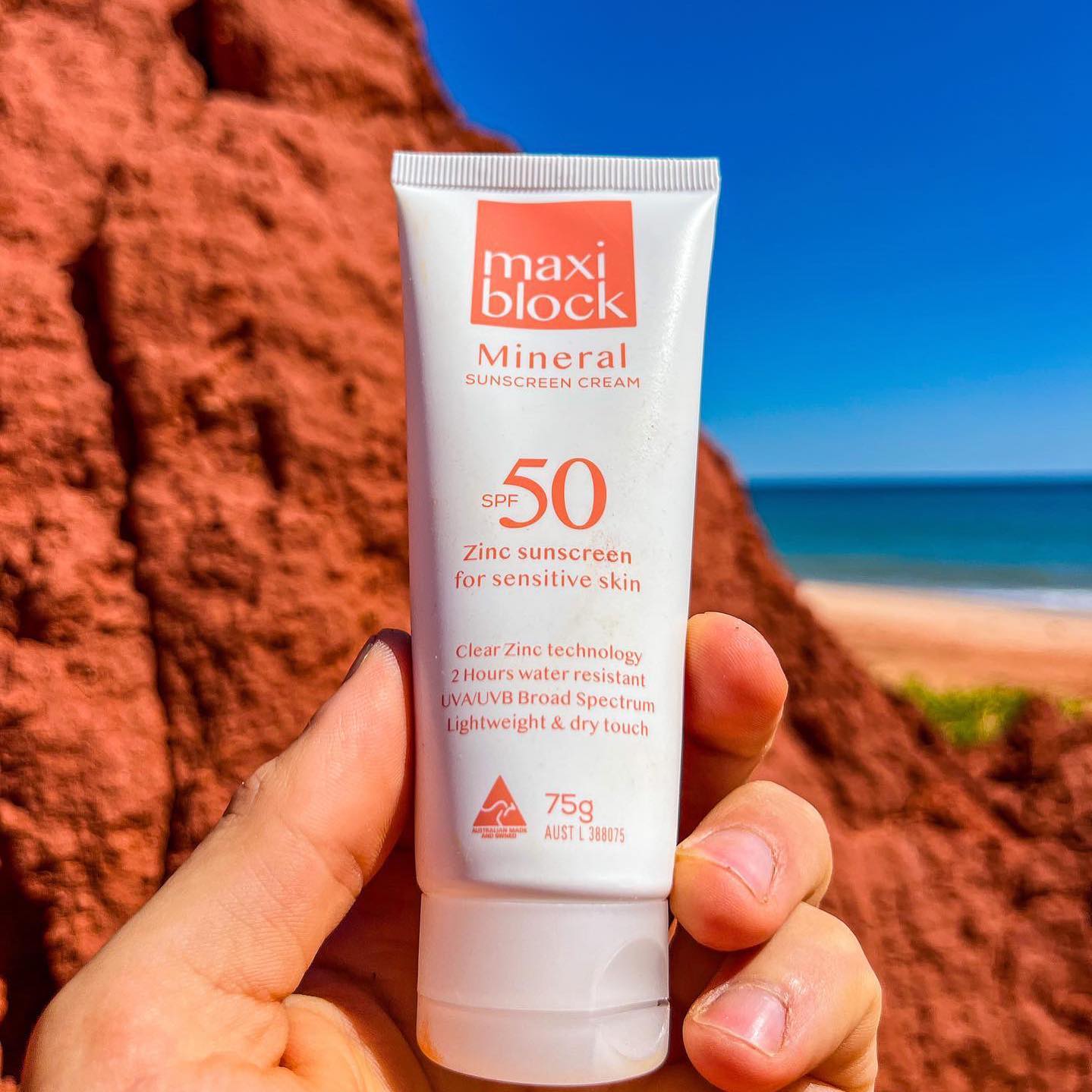 Maxiblock SPF50 Mineral Sunscreen
