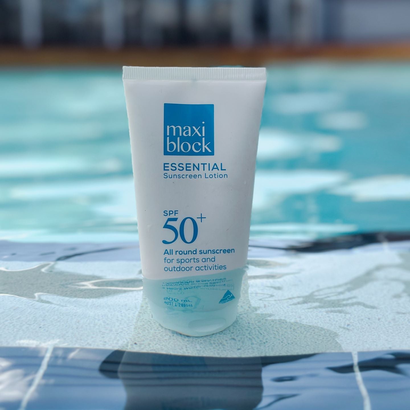 Maxiblock Essential Non Greasy Sunscreen 200mL