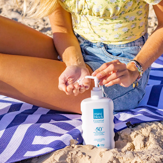 maxiblock essential non greasy sunscreen