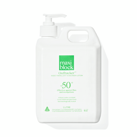 Outbacker Sunscreen with Insect Repellent SPF50+ 1L
