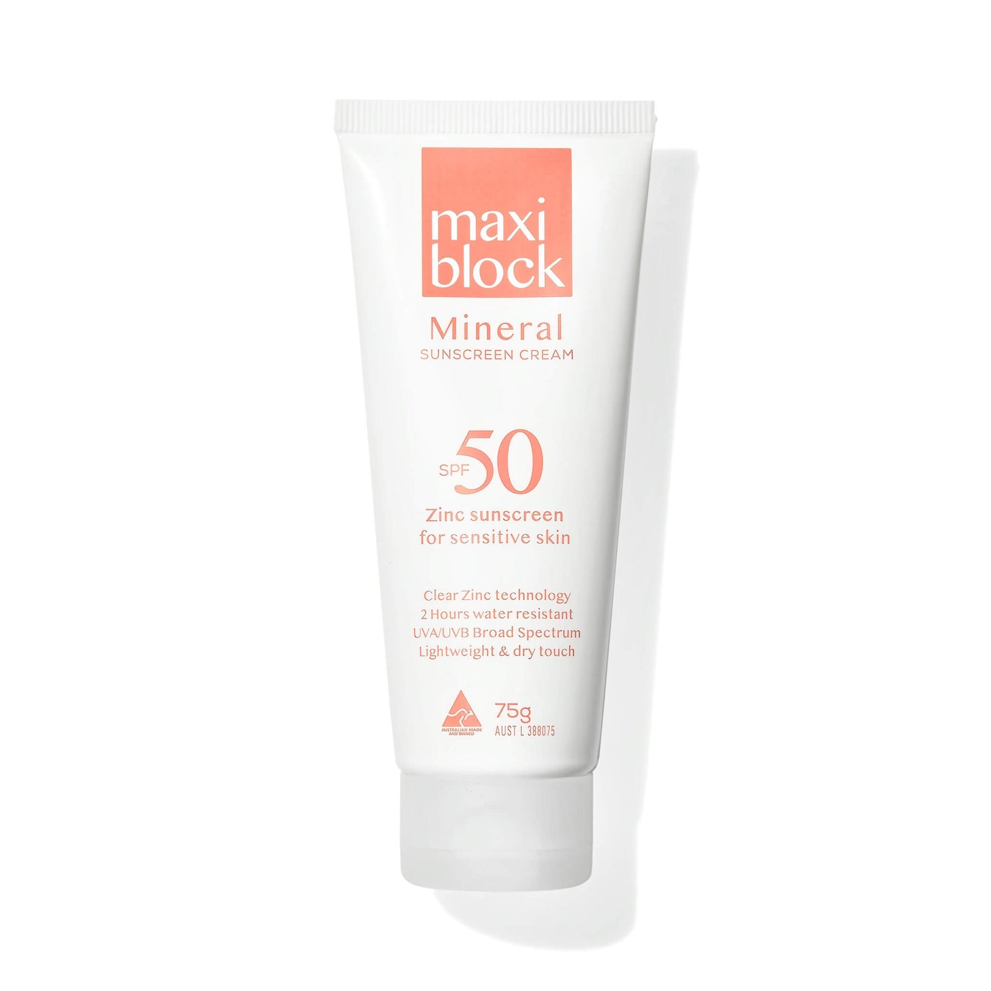 Maxiblock mineral sunscreen