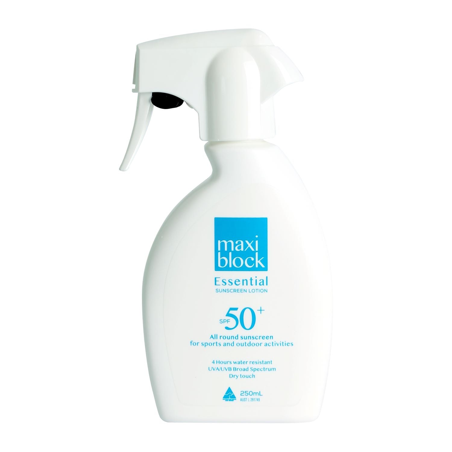 Maxiblock Everyday Sunscreen SPF 50+ 250mL spray